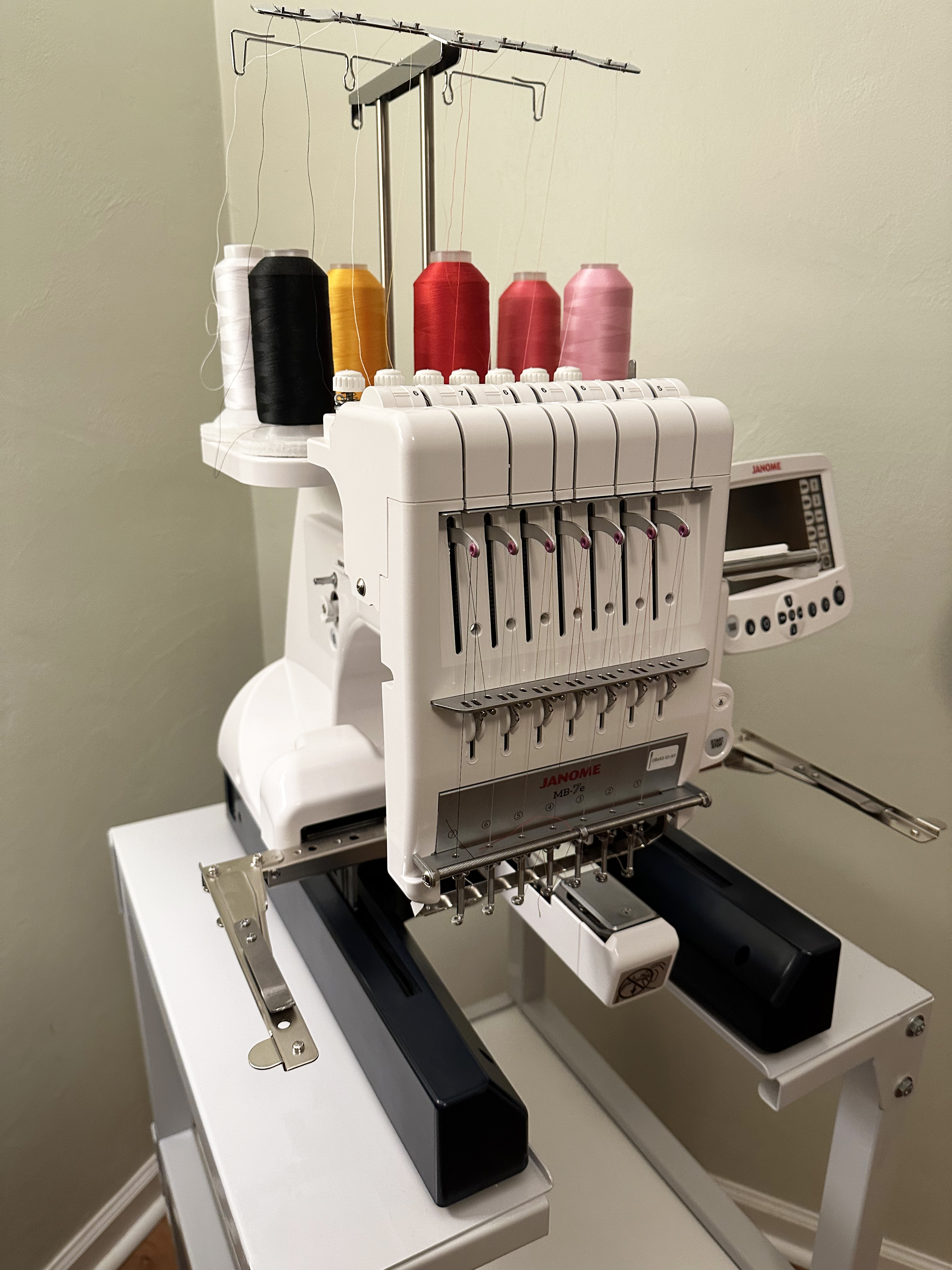 Janome MB-7 Multi-Needle Embroidery Machine - SAVE Stores