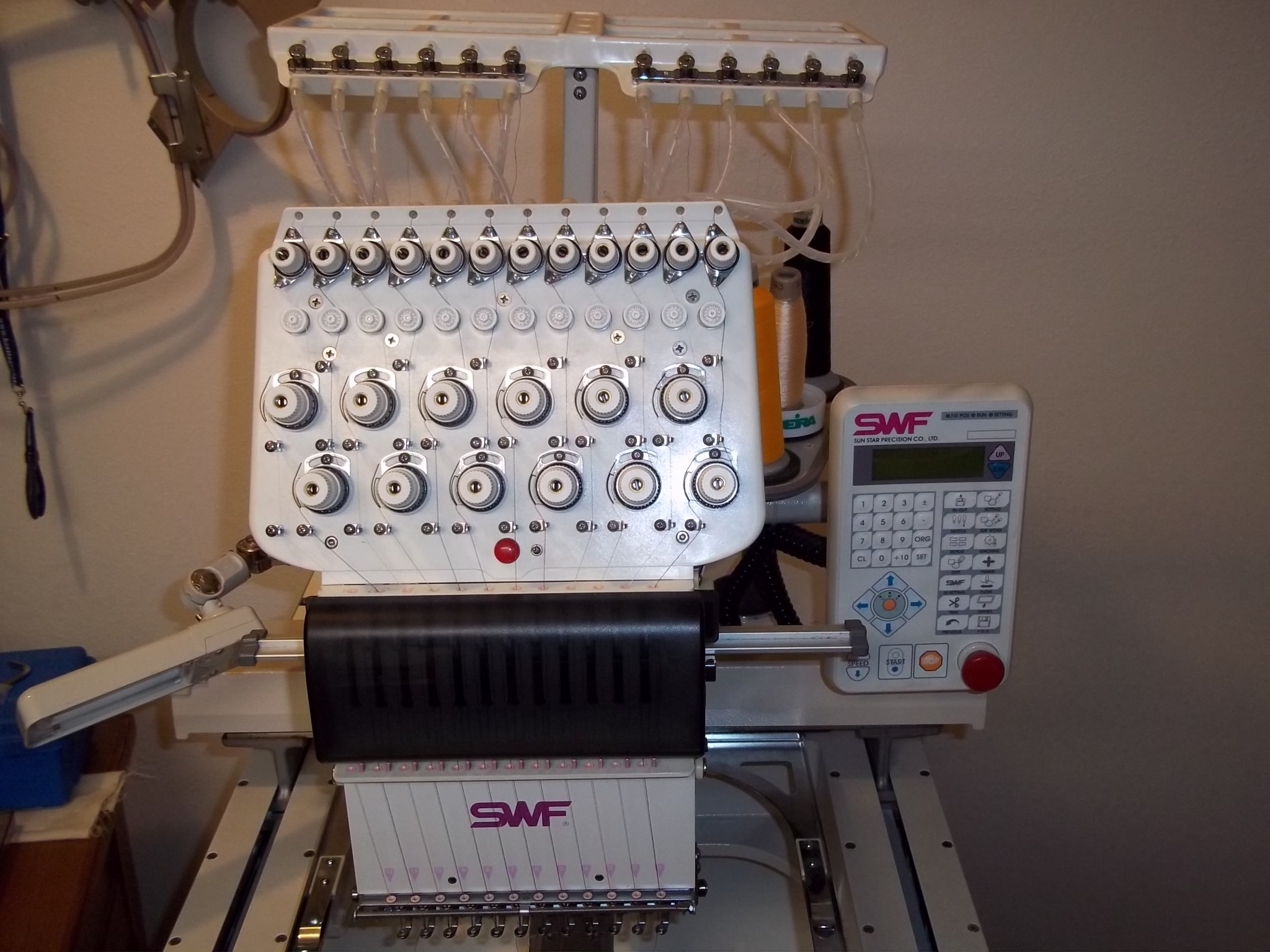swf embroidery machine potentiometer