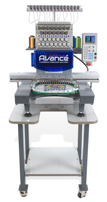 Avancé 1501C 15 Needle Embroidery Machine Complete Package