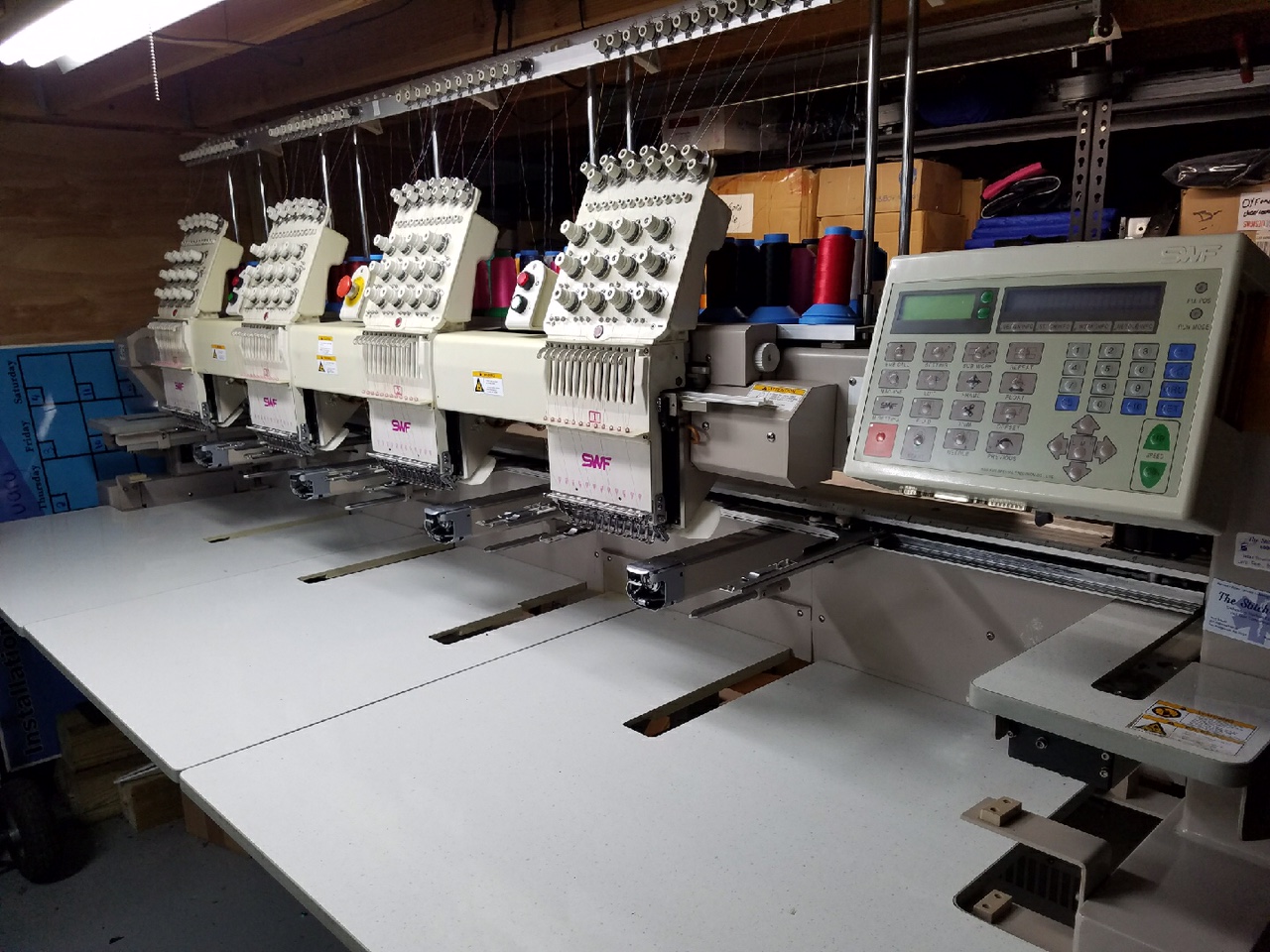 swf embroidery machine technician michigan