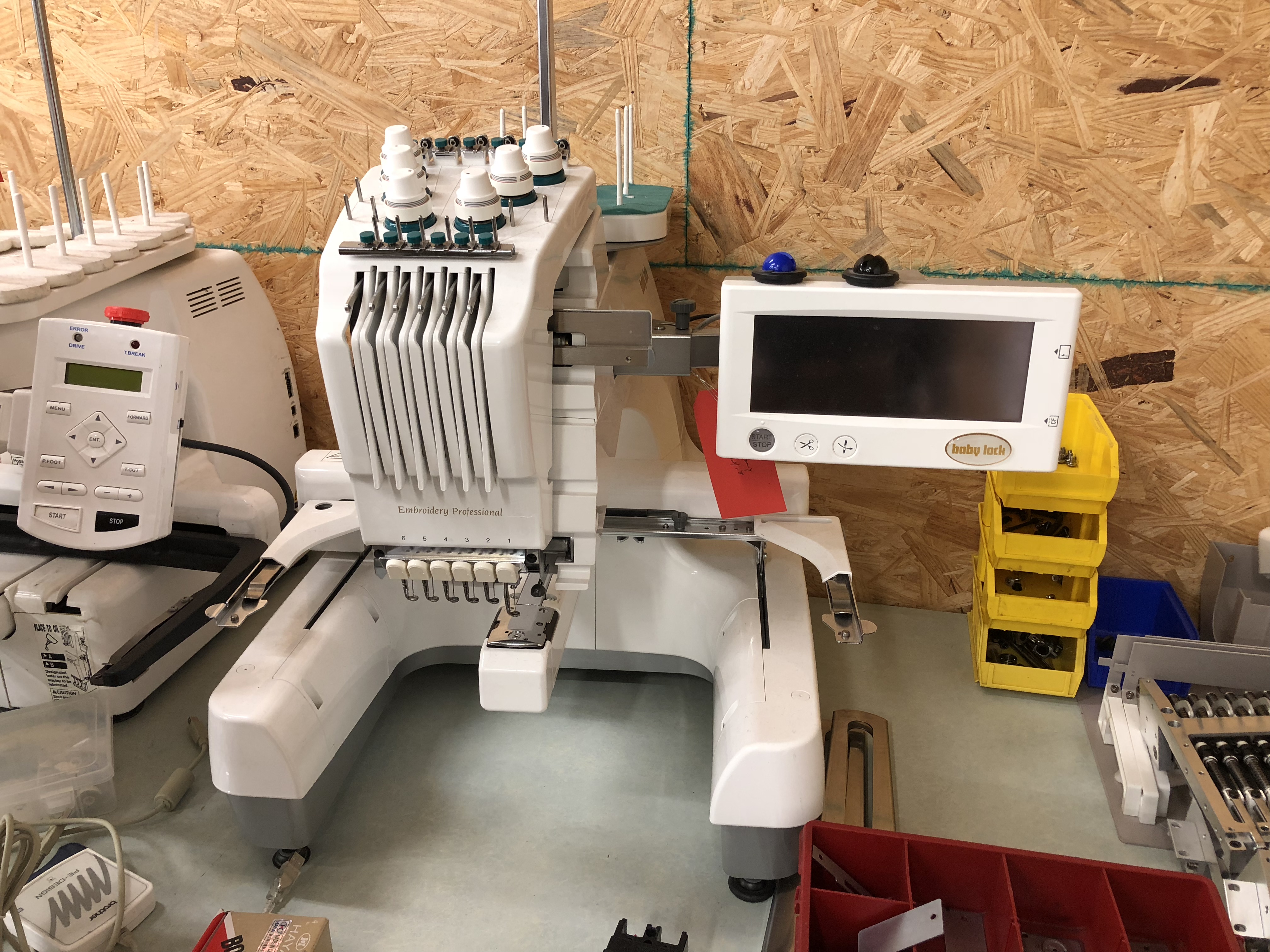 Baby Lock EMP6 6 Needle Professional Embroidery Machine For Sale