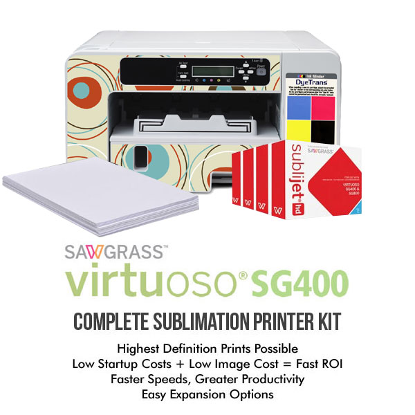 Sawgrass Virtuoso Sg400 Sub Printer 450 Wfree Shipping 2618