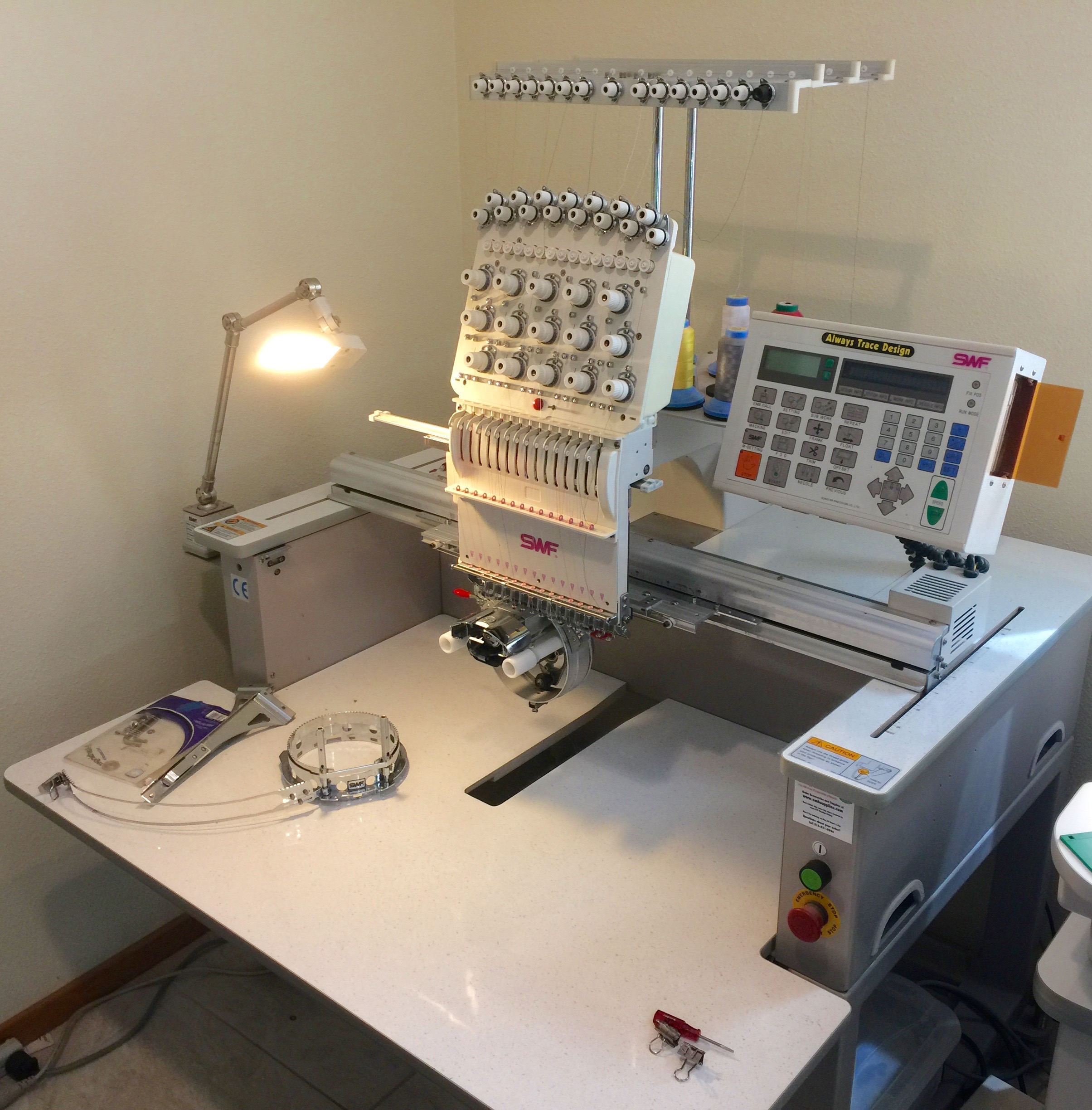 Single Head SWF T1501 Full Sized - Works Great - Ready to Go! | DigitSmith