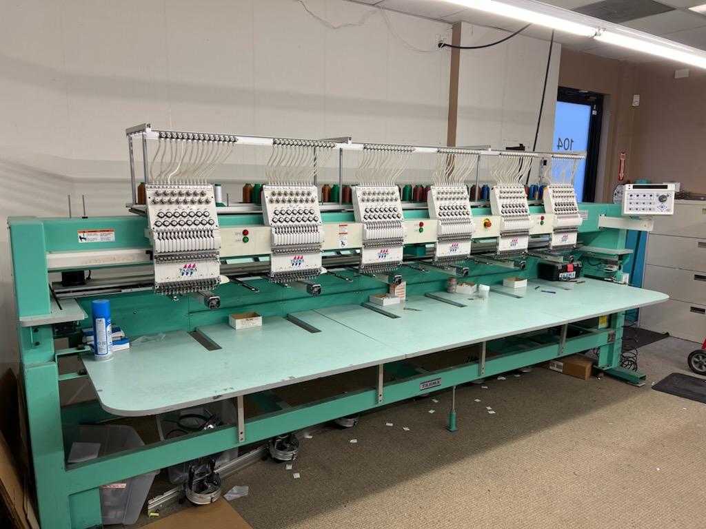 6 Head Tajima Embroidery Machine | DigitSmith