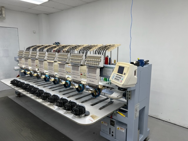 Barudan 8 head embroidery machine | DigitSmith